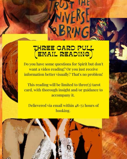 Three Card Pull (Email Reading)